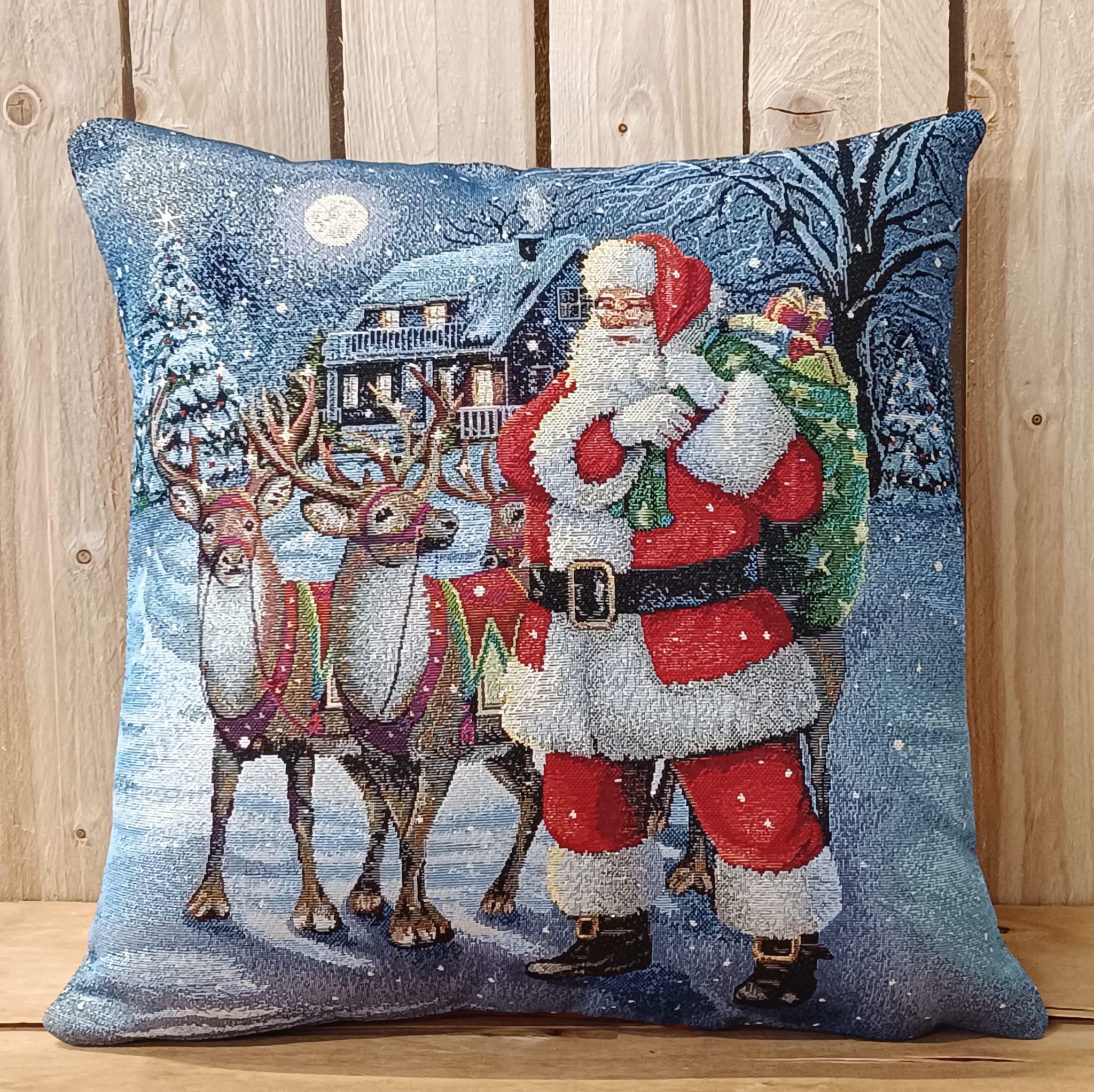 Copricuscino in Gobelin