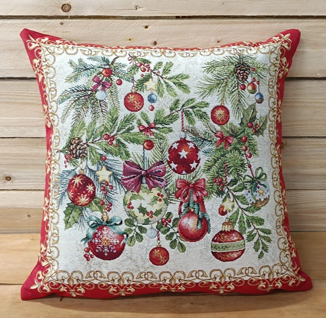 Copricuscino in Gobelin