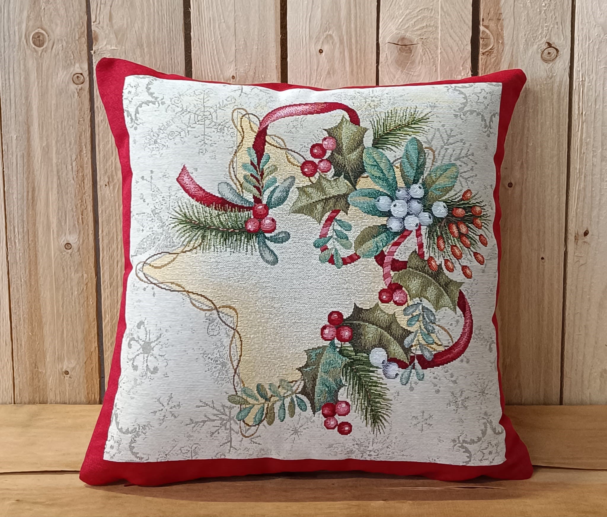 Copricuscino in Gobelin