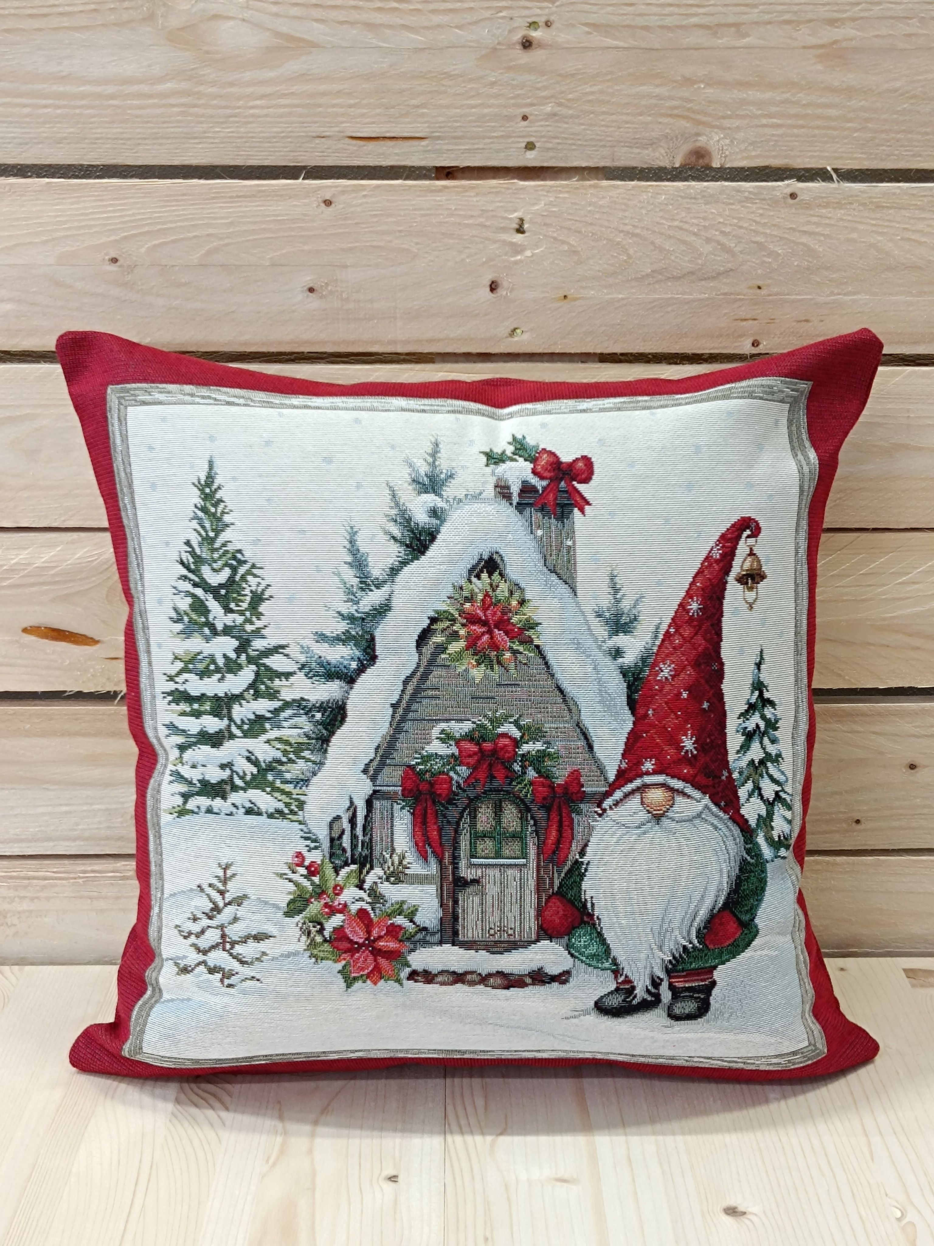 Copricuscino in Gobelin